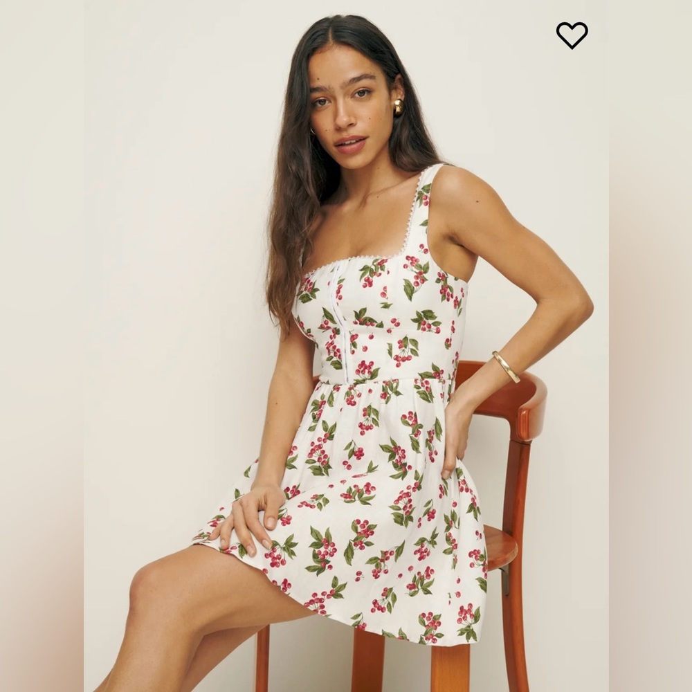 NWT Reformation Sheri Linen Dress Size 2